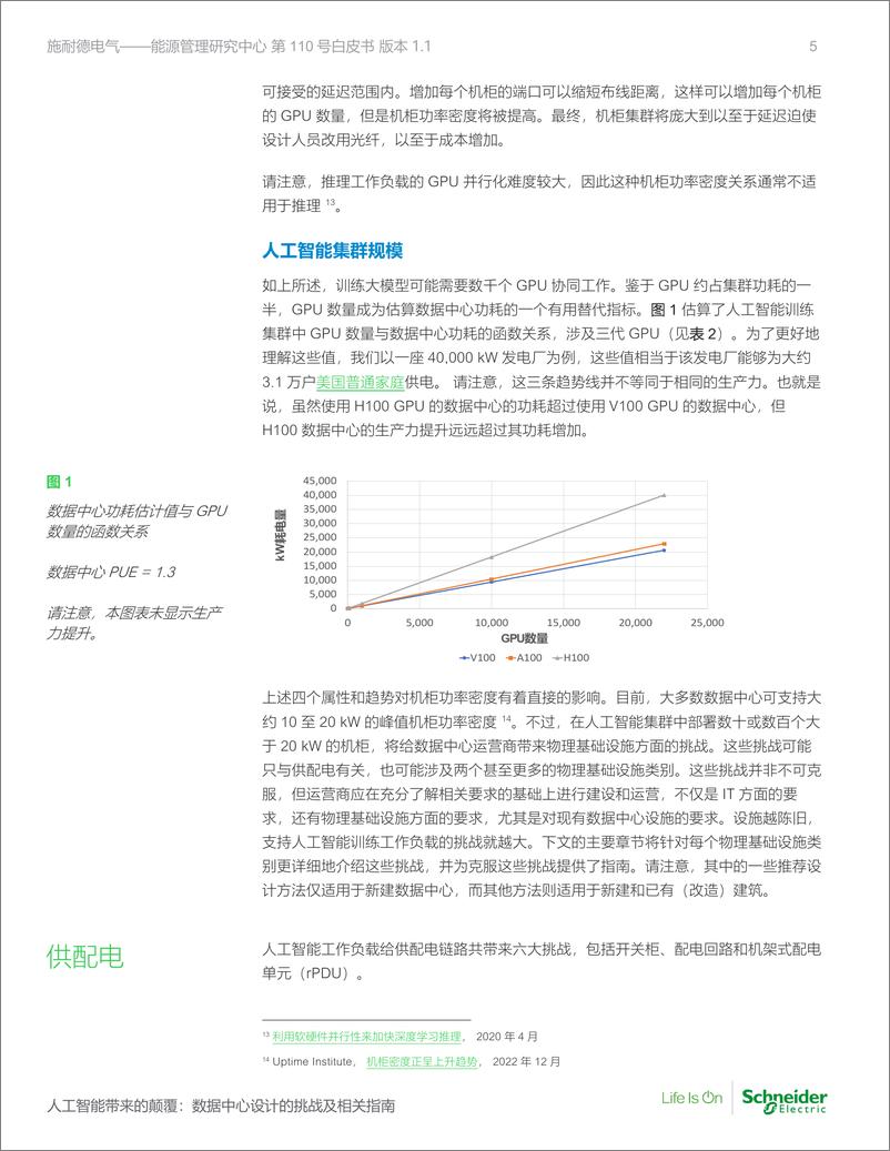 《2023-10-14-2023人工智能带来的颠覆：数据中心设计的挑战及相关指南白皮书-施耐德电气》 - 第5页预览图