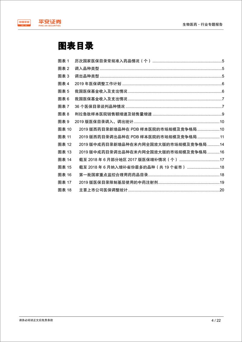 《生物医药行业专题报告：新版医保延续腾笼换鸟思路，纳入品种迎放量机会-20190829-平安证券-22页》 - 第5页预览图