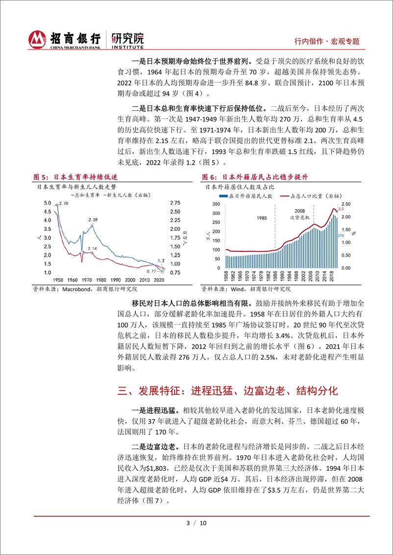 《日本养老金融系列研究(I)：日本老龄化，趋势、应对与比较-240820-招商银行-12页》 - 第5页预览图