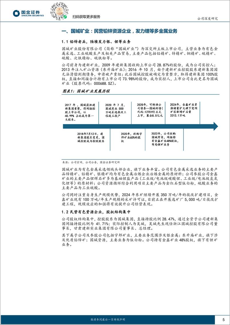 《国城矿业(000688)A股钼资源新贵，川矿锂资源新星-250104-国金证券-25页》 - 第5页预览图