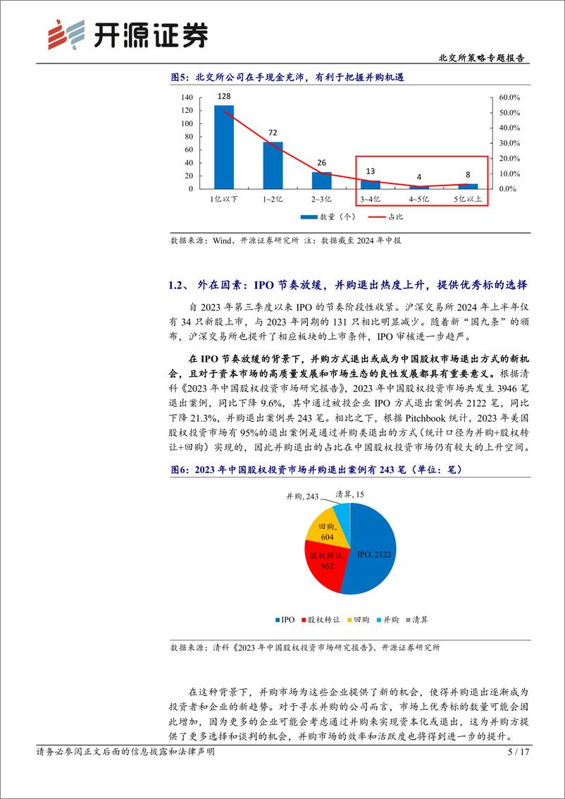 《北交所策略专题报告：北交所并购交易初露头角，活力及投资机遇待发掘-240904-开源证券-17页》 - 第5页预览图