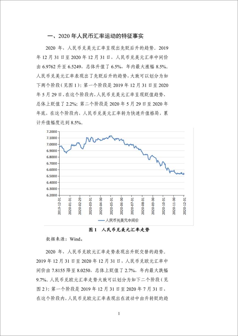 《NIFD季报-2020年度人民币汇率-2021.1-20页》 - 第6页预览图