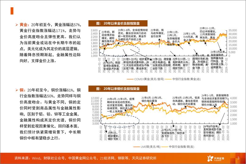 《有色金属行业：有色资源品的投资逻辑发生了哪些变化？-240709-天风证券-10页》 - 第3页预览图