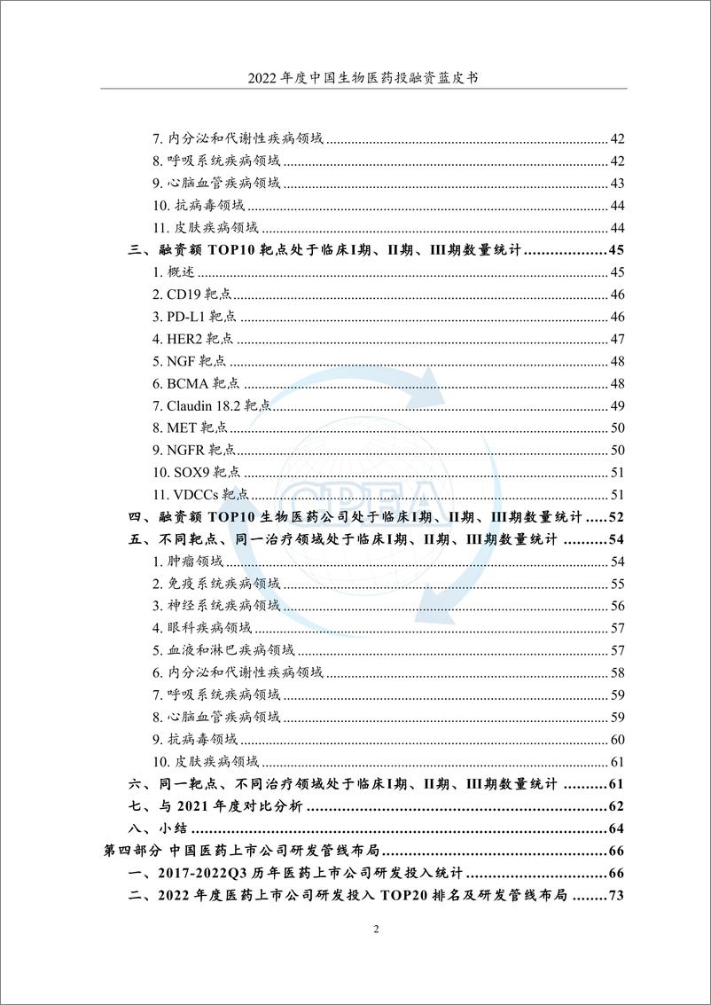 《2022年度中国生物医药投融资蓝皮书-中国医药企业管理协会&药渡-2023.3-184页》 - 第5页预览图