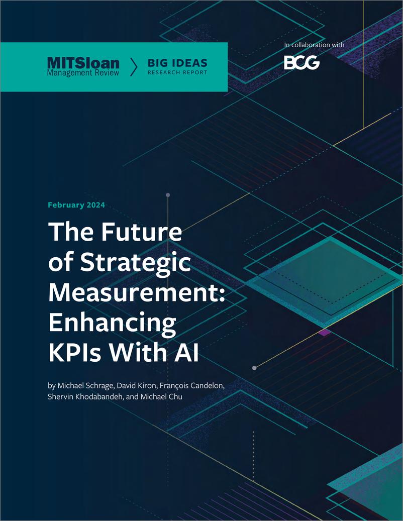 《战略测量的未来报告用AI增强KPI》 - 第1页预览图