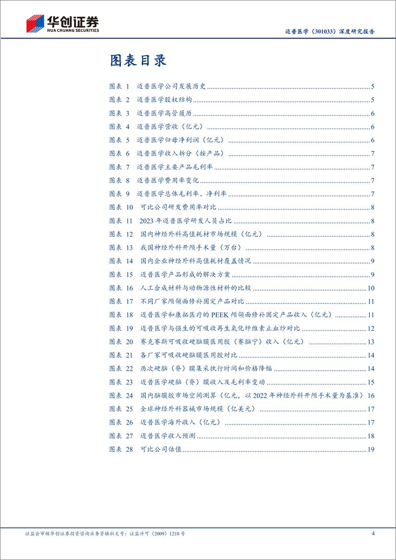 《华创证券-迈普医学-301033-深度研究报告：神外平台型公司扬帆起航》 - 第4页预览图