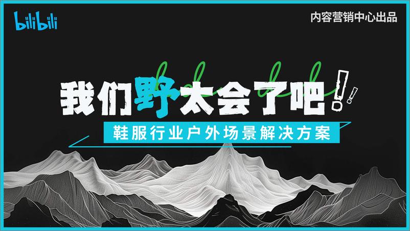 《B站硬核户外_我们野太会了吧_招商方案》 - 第1页预览图