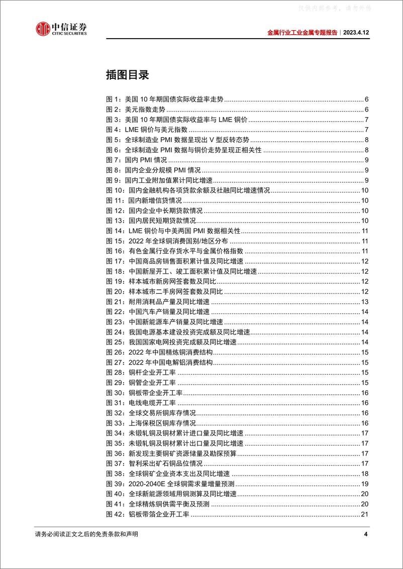 《中信证券-金属行业工业金属专题报告：经济复苏主线下工业金属迎来配置机遇-230412》 - 第4页预览图