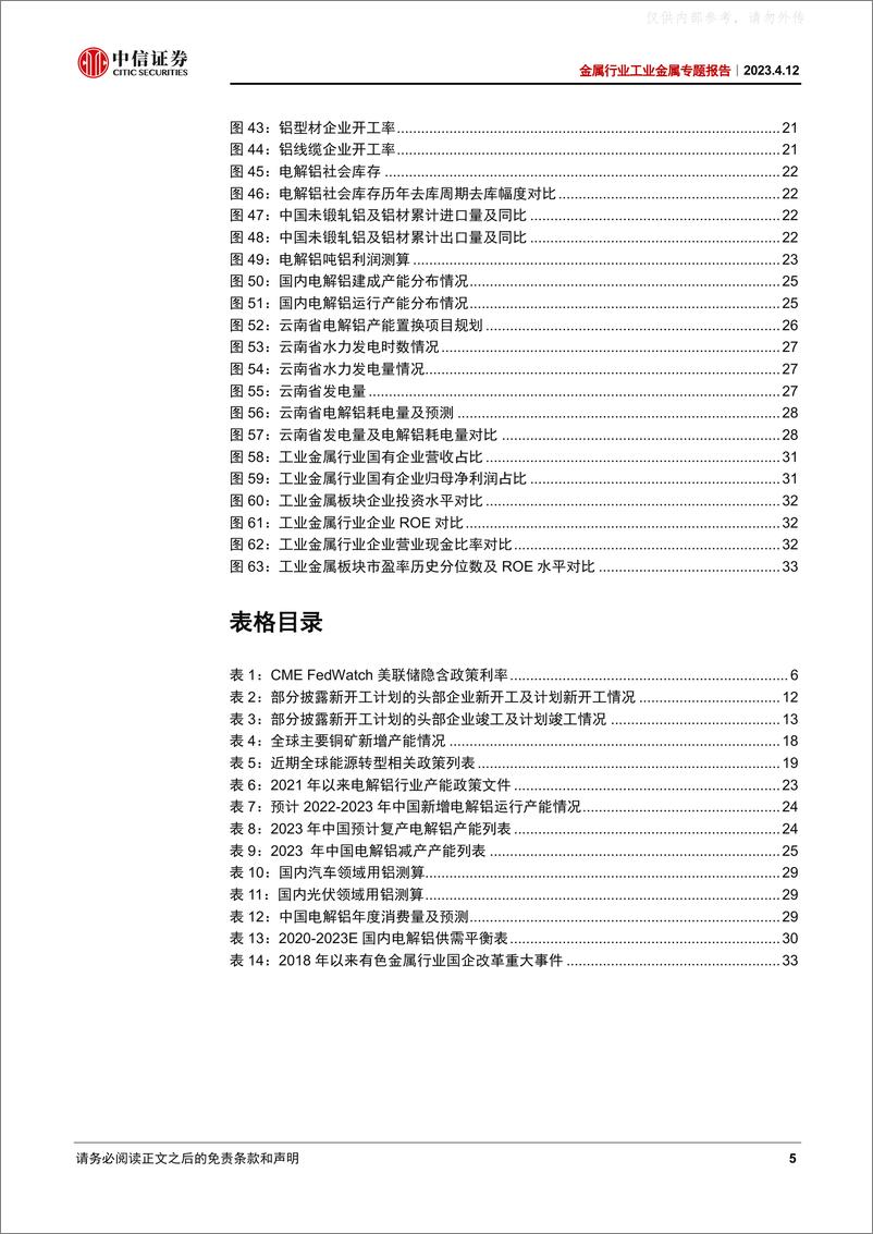 《中信证券-金属行业工业金属专题报告：经济复苏主线下工业金属迎来配置机遇-230412》 - 第5页预览图