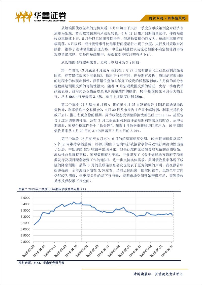 《利率债年中策略：利率下行是主方向，但空间有限-20190708-华鑫证券-31页》 - 第6页预览图