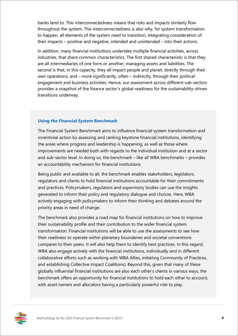 《2024年金融体系基准方法论报告_英文版_》 - 第8页预览图
