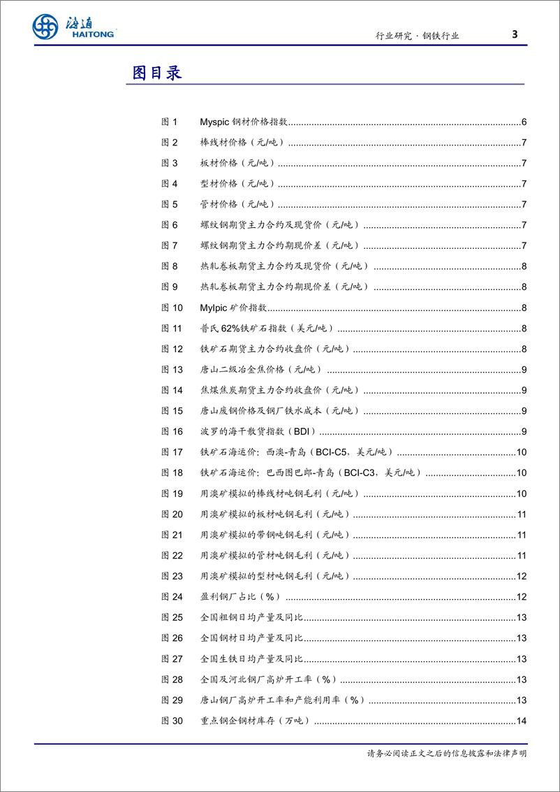 《钢铁行业月报：1~2月粗钢产量偏高，基建投资小幅回升-20190317-海通证券-22页》 - 第4页预览图