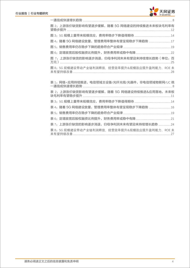 《通信行业专题研究：双碳&数字经济带动通信+能源等需求，精选穿越周期&高景气细分领域投资机会-20220509-天风证券-32页》 - 第5页预览图