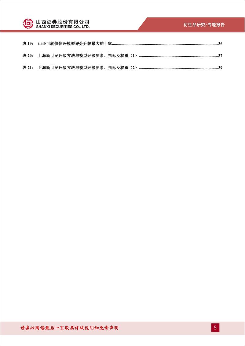 《山证可转债信用评价体系搭建，把握评级调整带来的机会-241218-山西证券-41页》 - 第5页预览图