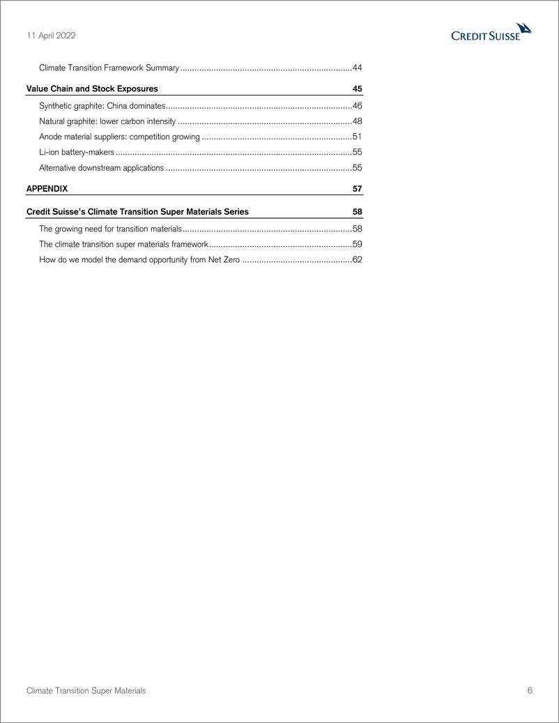 《瑞信-全球投资策略-气候过渡超级材料之石墨：通电净零-2022.4.11-68页》 - 第7页预览图