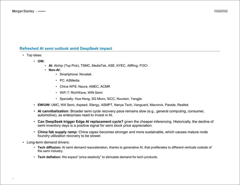 《Morgan Stanley-Investor Presentation Greater China Tech Semiconductor Ref...-》 - 第2页预览图