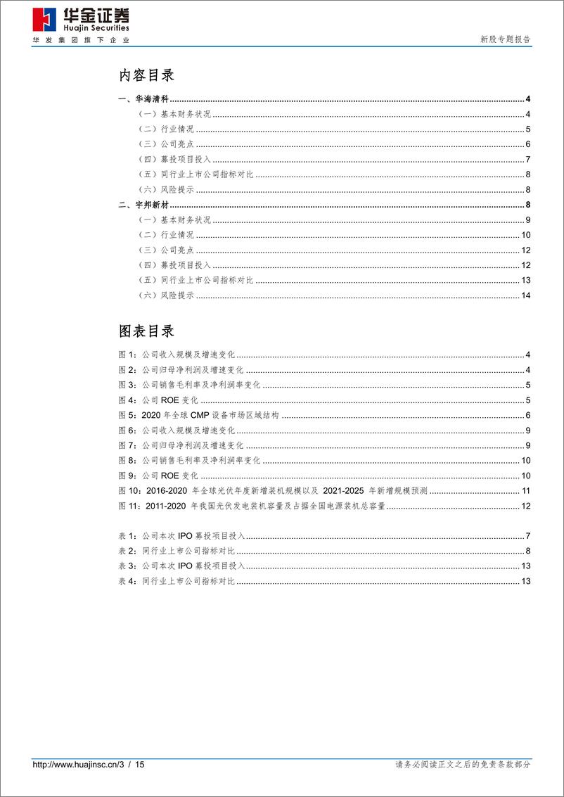 《新股专题覆盖：华海清科、宇邦新材（2022年第49期）-20220518-华金证券-15页》 - 第4页预览图