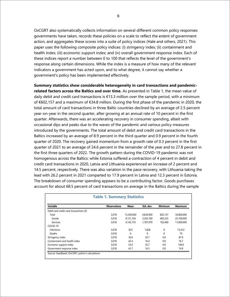 《IMF-让我看看钱：在大流行期间用每日卡交易数据追踪消费者支出（英）-2022.12-16页》 - 第7页预览图