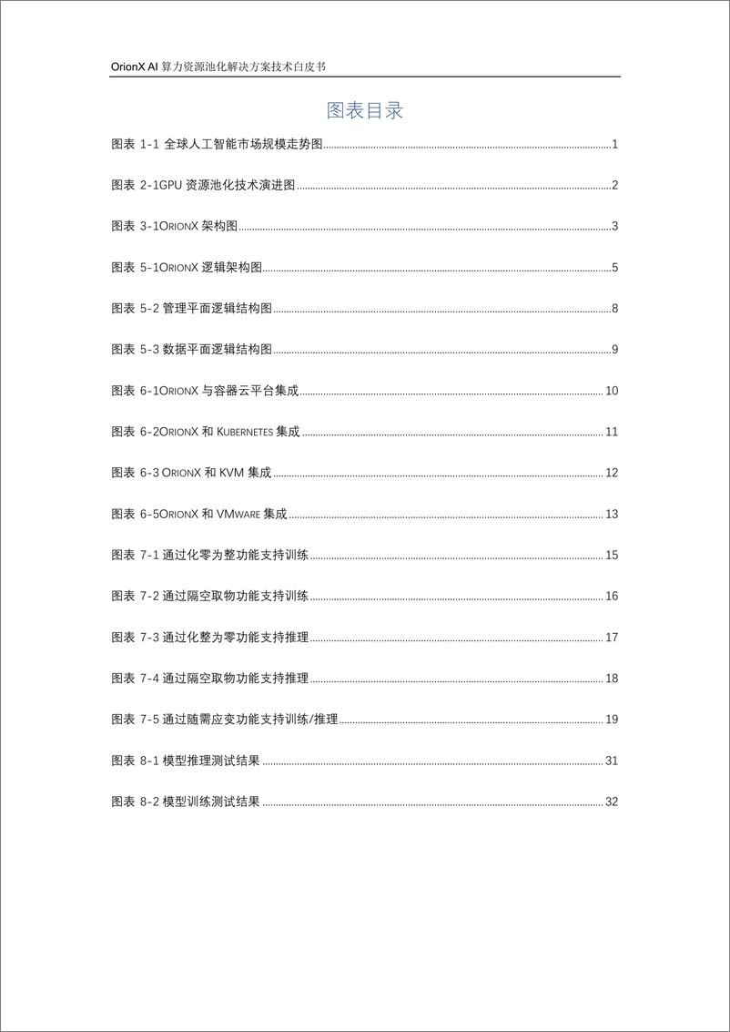 《OrionX AI算力资源池化解决方案技术白皮书-V3.4-39页》 - 第5页预览图