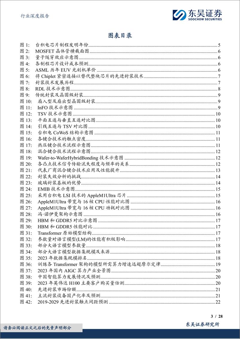 《电子行业深度报告：先进封装赋能AI计算，国内龙头加速布局-20240306-东吴证券-28页》 - 第3页预览图