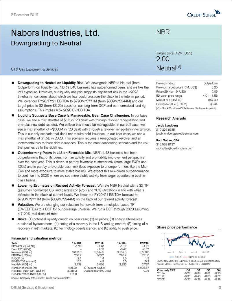 《瑞信-美股-石油服务与设备行业-石油服务与设备：重生-2019.12.2-73页》 - 第4页预览图