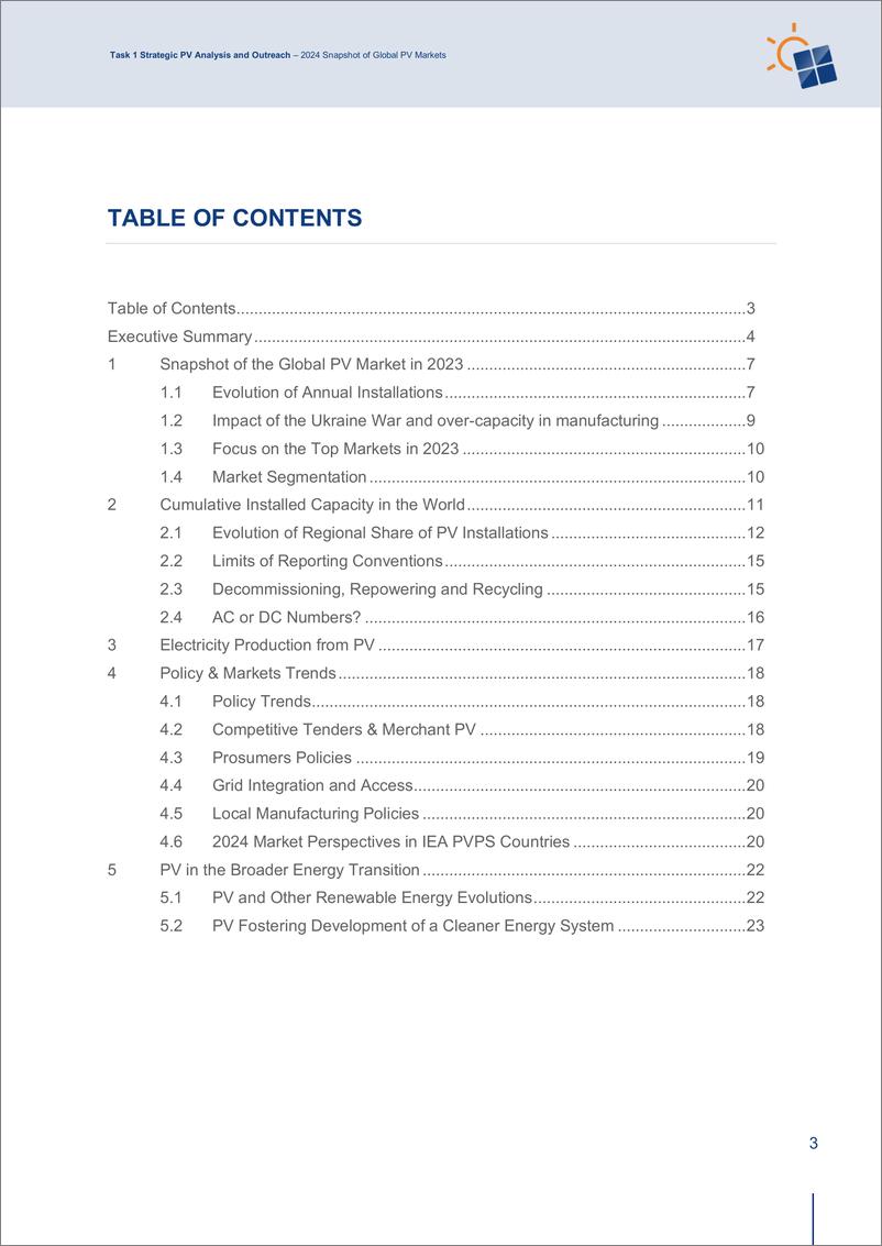 《全球太阳能光伏市场回顾2024（英）-26页》 - 第4页预览图