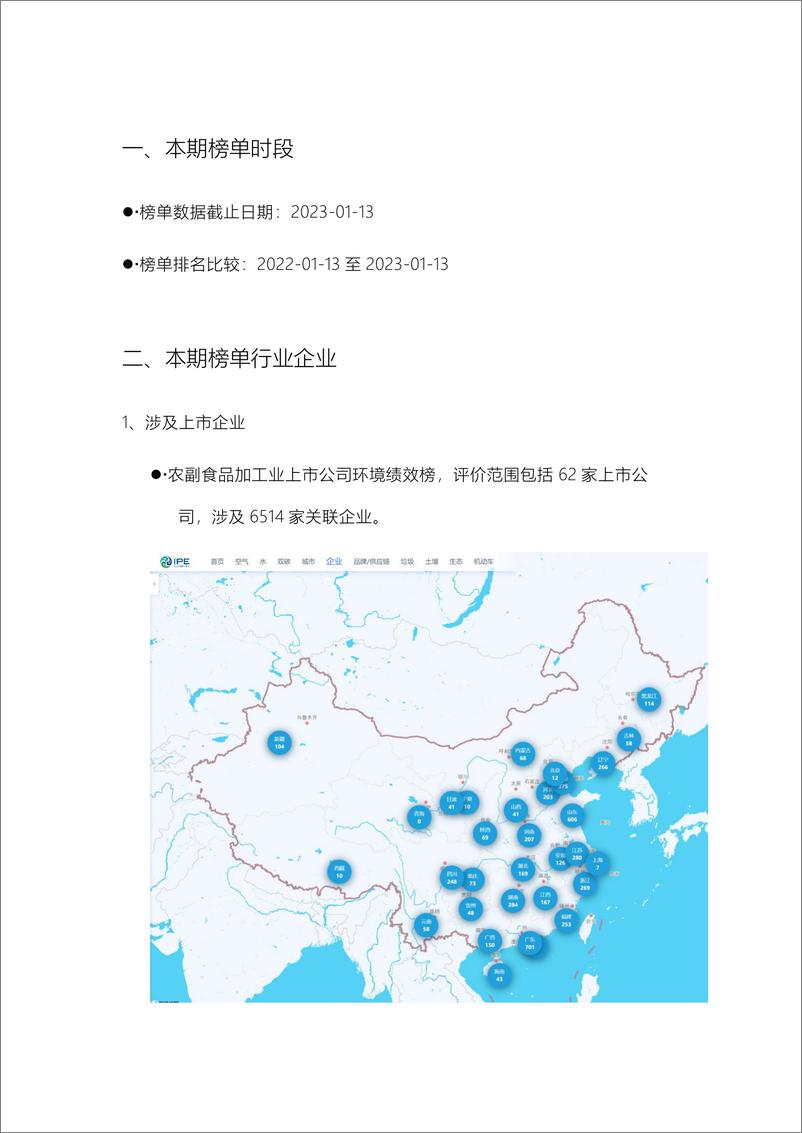 《澎湃新闻&IPE：2023年中国农副食品加工业上市公司环境绩效榜》 - 第3页预览图