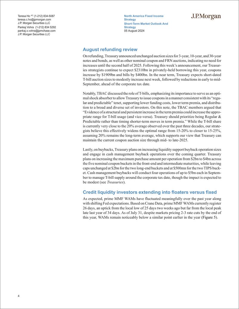 《JPMorgan Econ  FI-Short-Term Market Outlook And Strategy Entering a brave new ...-109678930》 - 第4页预览图