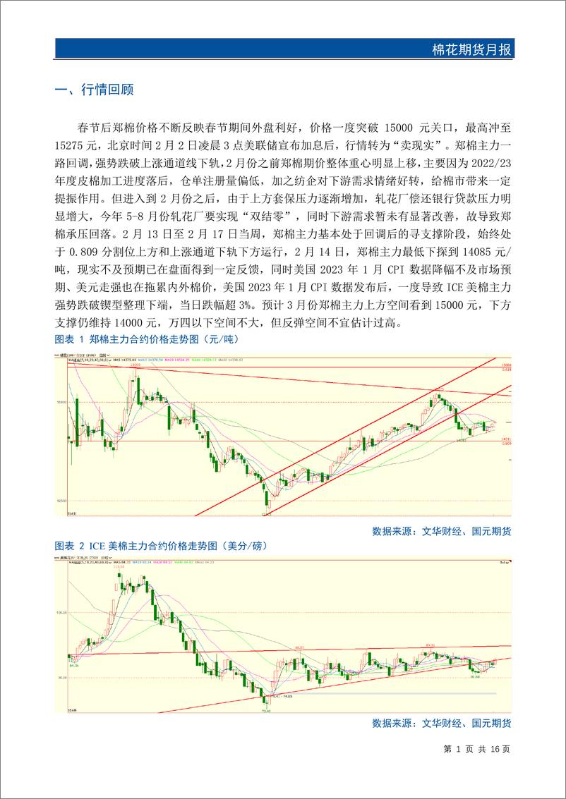 《棉花期货月报：中国经济超预期复苏，棉价有望上行-20230302-国元期货-18页》 - 第4页预览图