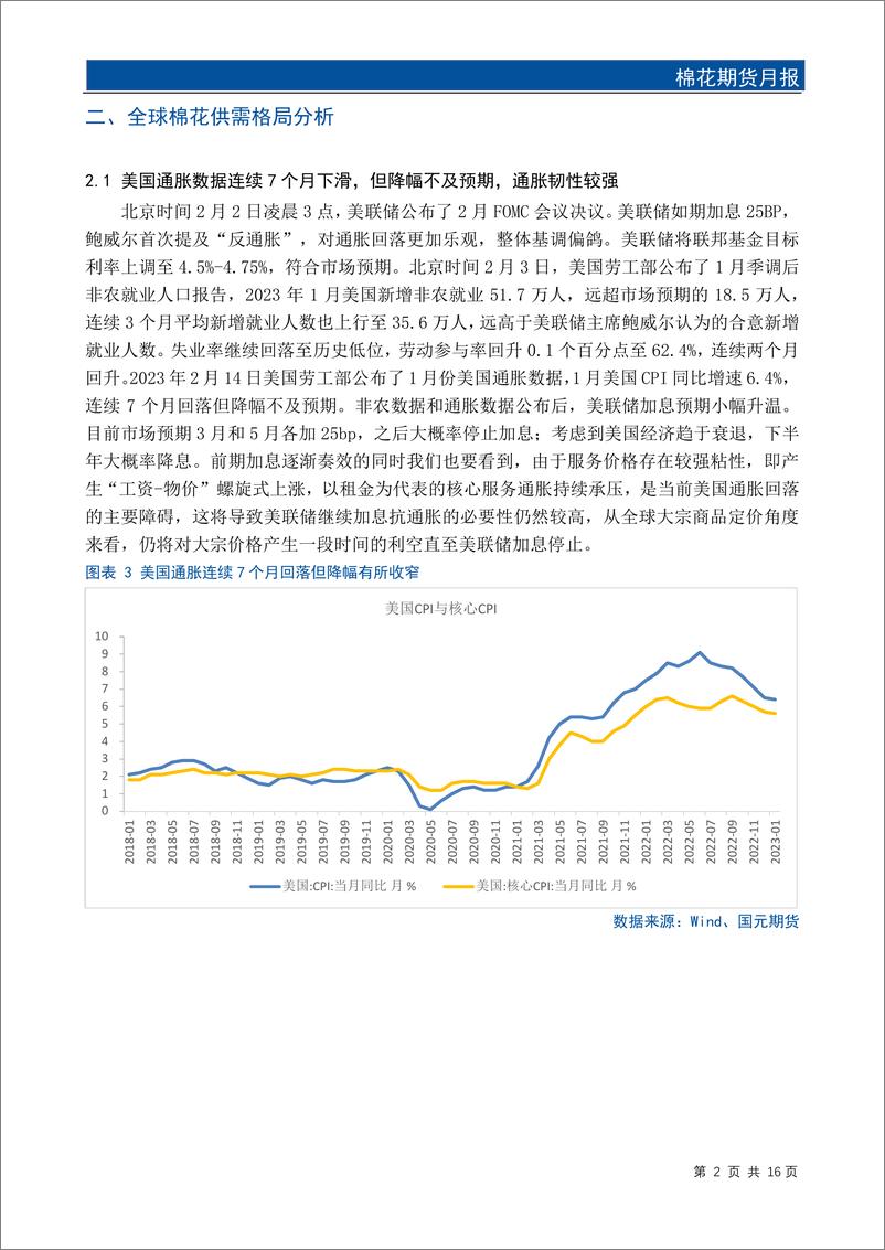 《棉花期货月报：中国经济超预期复苏，棉价有望上行-20230302-国元期货-18页》 - 第5页预览图