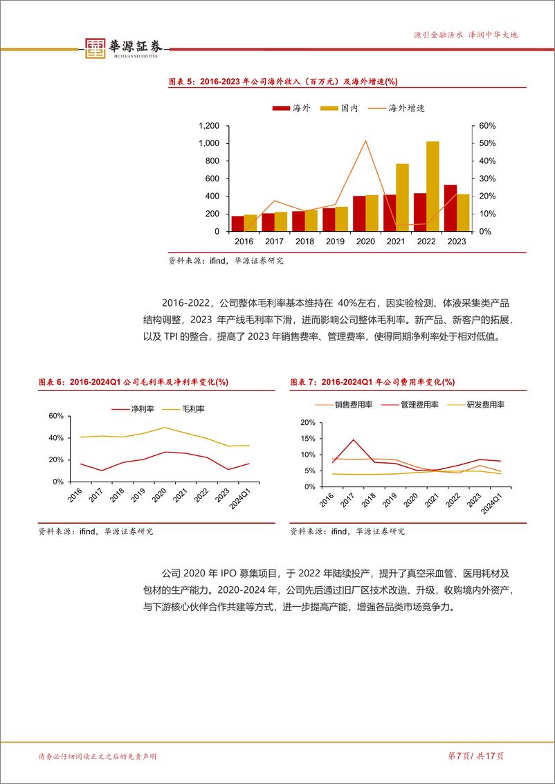 《华源证券-拱东医疗-605369-医用高分子供应商，业绩将重回快速增长》 - 第7页预览图