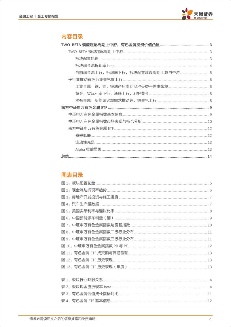 《南方有色金属ETF：有色行业景气中的优质稀缺标的-20210219-天风证券-15页》 - 第2页预览图