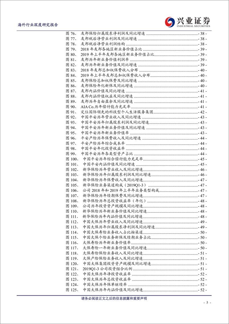 《港股2020年海外保险行业投资策略：负债端改善在即，把握三条投资主线-20191108-兴业证券-61页》 - 第6页预览图