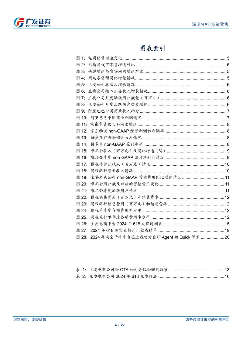 《商贸零售行业电商24Q1总结：大促玩法化繁为简，回归用户-240616-广发证券-22页》 - 第4页预览图