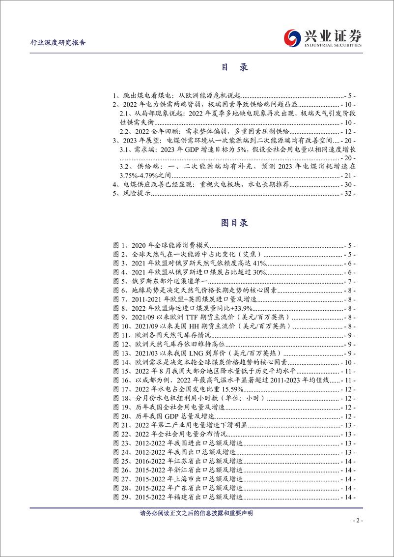 《电力行业从欧洲能源危机说起，我们为何建议重视火电：2023版电力供应是否紧张？-20230323-兴业证券-33页》 - 第3页预览图