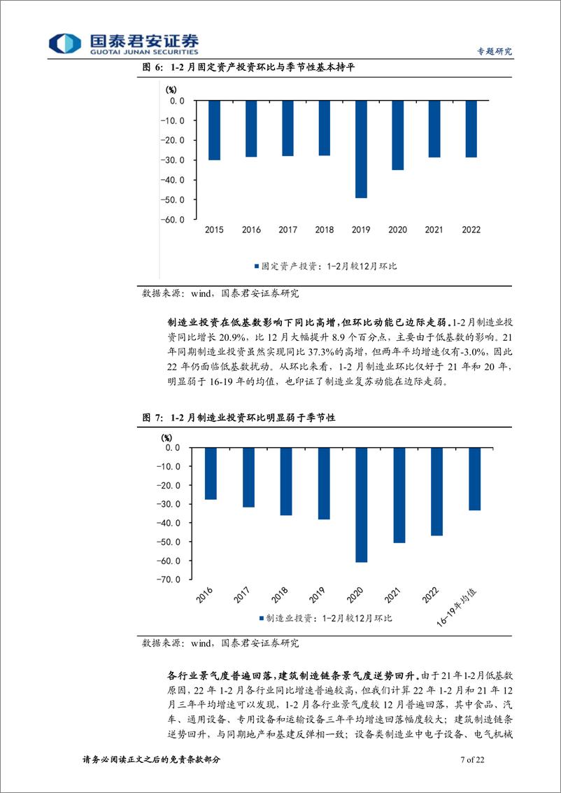 《2022年1-2月经济数据点评：意料之外，情理之中-20220315-国泰君安-22页》 - 第8页预览图