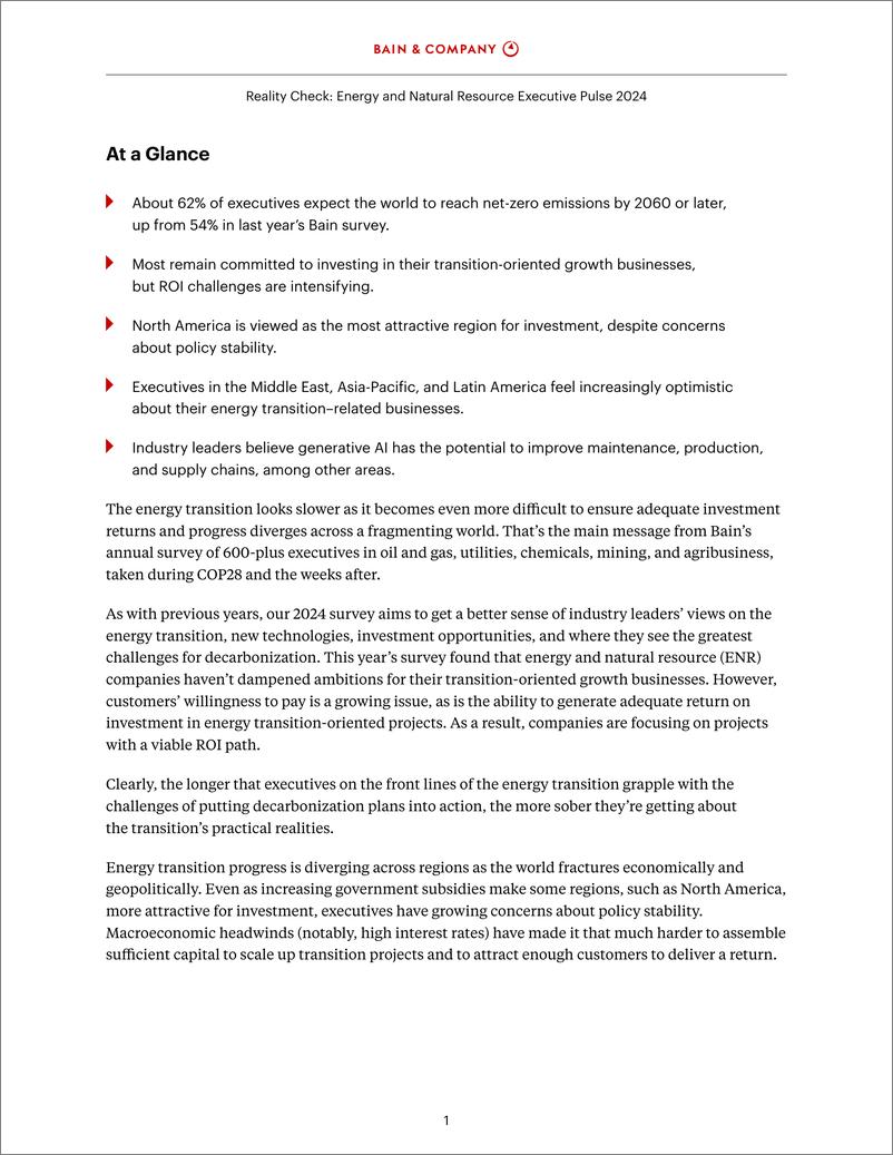 《2024全球能源和自然资源行业高管调研》英-12页 - 第3页预览图