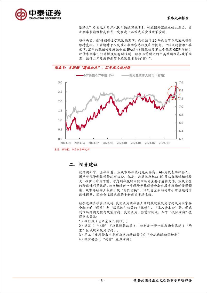 《美联储“鹰派降息”或如何影响市场？-241221-中泰证券-12页》 - 第6页预览图