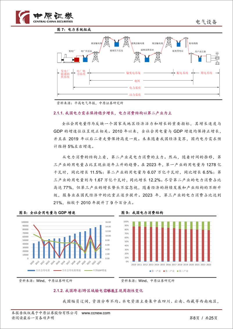 《中原证券-电气设备行业半年度策略：电网投资加速与海外市场拓展：电力设备行业的双重机遇》 - 第8页预览图