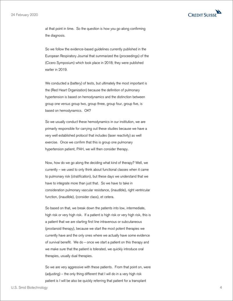 《瑞信-美股-生物科技行业-美国中小型生物科技企业专家会议纪要-2020.2.24-27页》 - 第5页预览图