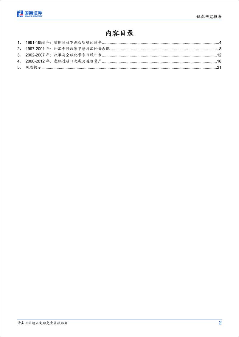 《策略专题研究报告：日本泡沫经济后的20年政策与资产表现复盘-20230903-国海证券-23页》 - 第3页预览图