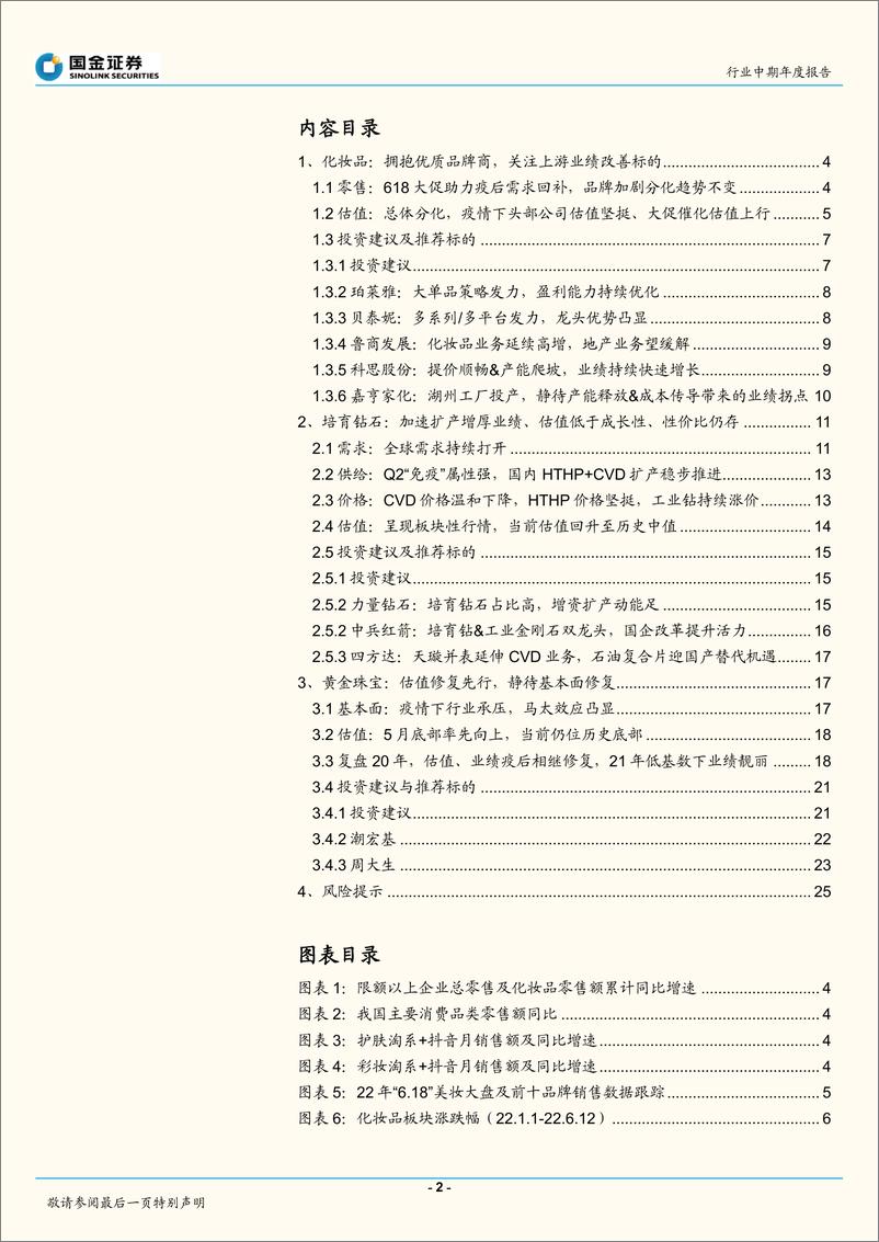 《化妆品与日化行业中期年度报告：推荐高成长、疫后修复两条主线-20220613-国金证券-28页》 - 第3页预览图