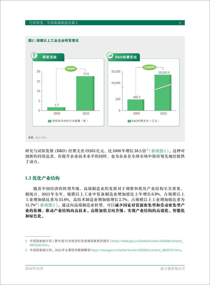 《2024年行则将至_中国高端制造在路上-中国制造业高端化特征及头部企业实践白皮书》 - 第5页预览图