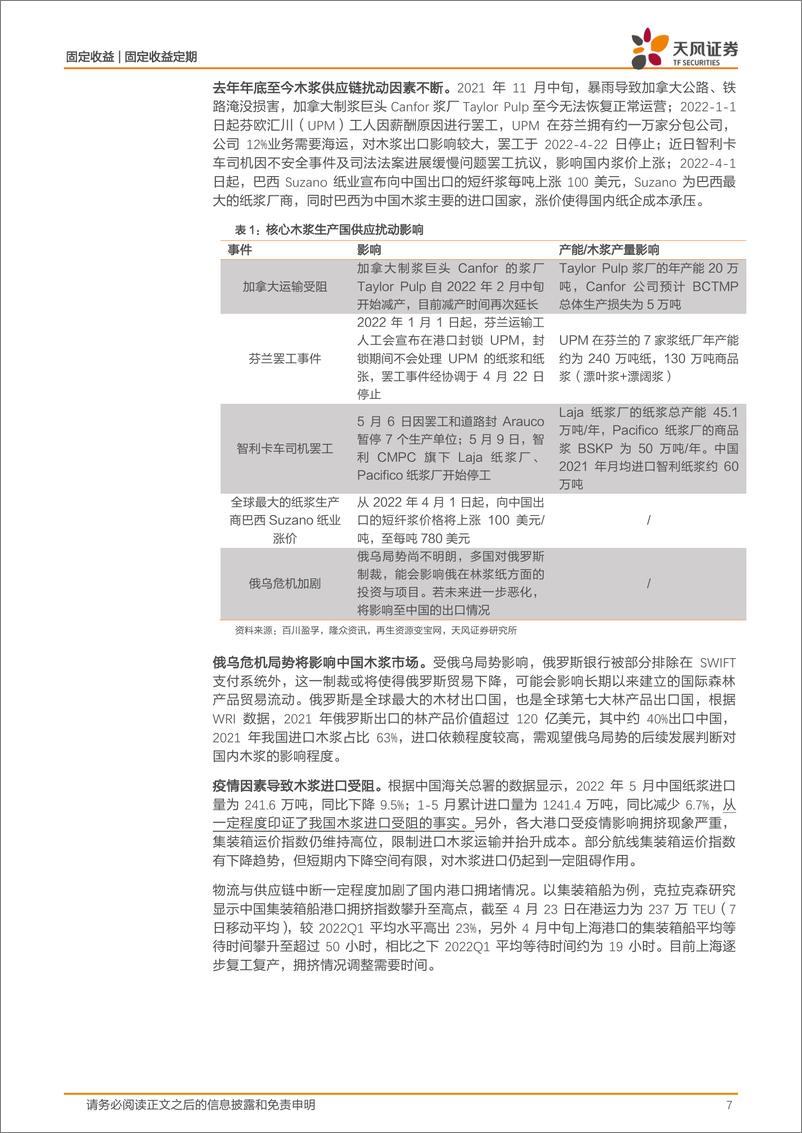 《固定收益：造纸与纸包装产业链转债标的盘点-20220615-天风证券-31页》 - 第8页预览图