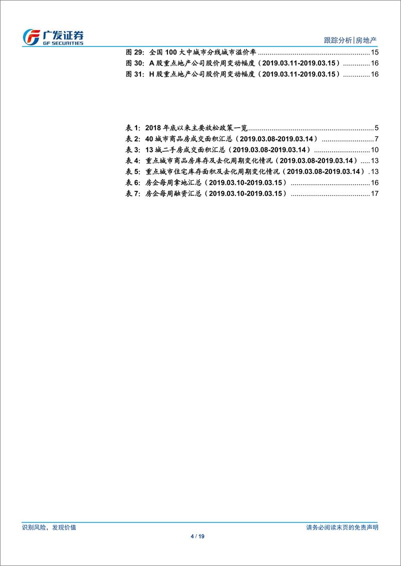 《房地产行业：行业系统性风险较低，继续推荐业绩高增长低估值龙头-20190317-广发证券-19页》 - 第5页预览图