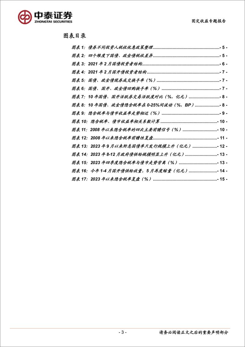 《固定收益专题报告-详解隐含税率：逻辑、走势与策略价值-240628-中泰证券-17页》 - 第3页预览图