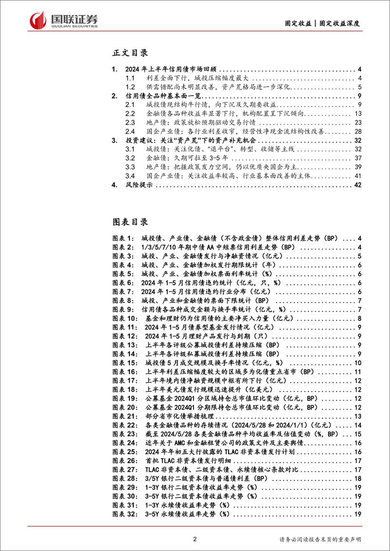 《2024年信用债中期投资策略：翻开信用债投资新篇章-240620-国联证券-43页》 - 第2页预览图