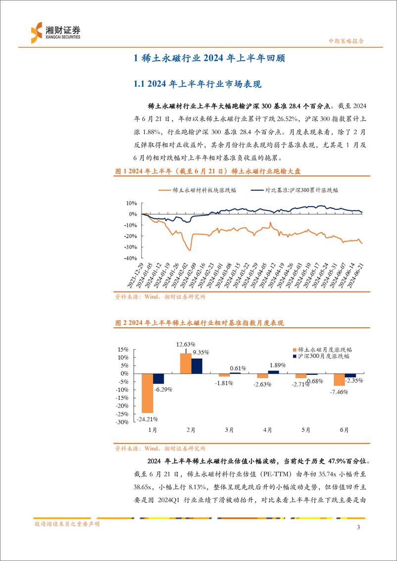 《稀土永磁行业2024年中期策略：磨底阶段，蓄势待时-240625-湘财证券-36页》 - 第5页预览图