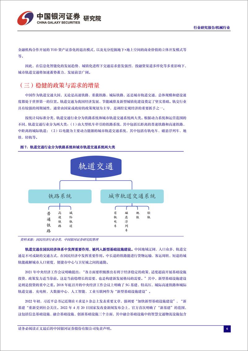 《机械行业行业研究报告：城轨智能化绿色化新趋势，高铁从新增到维保切换增长动能》 - 第7页预览图