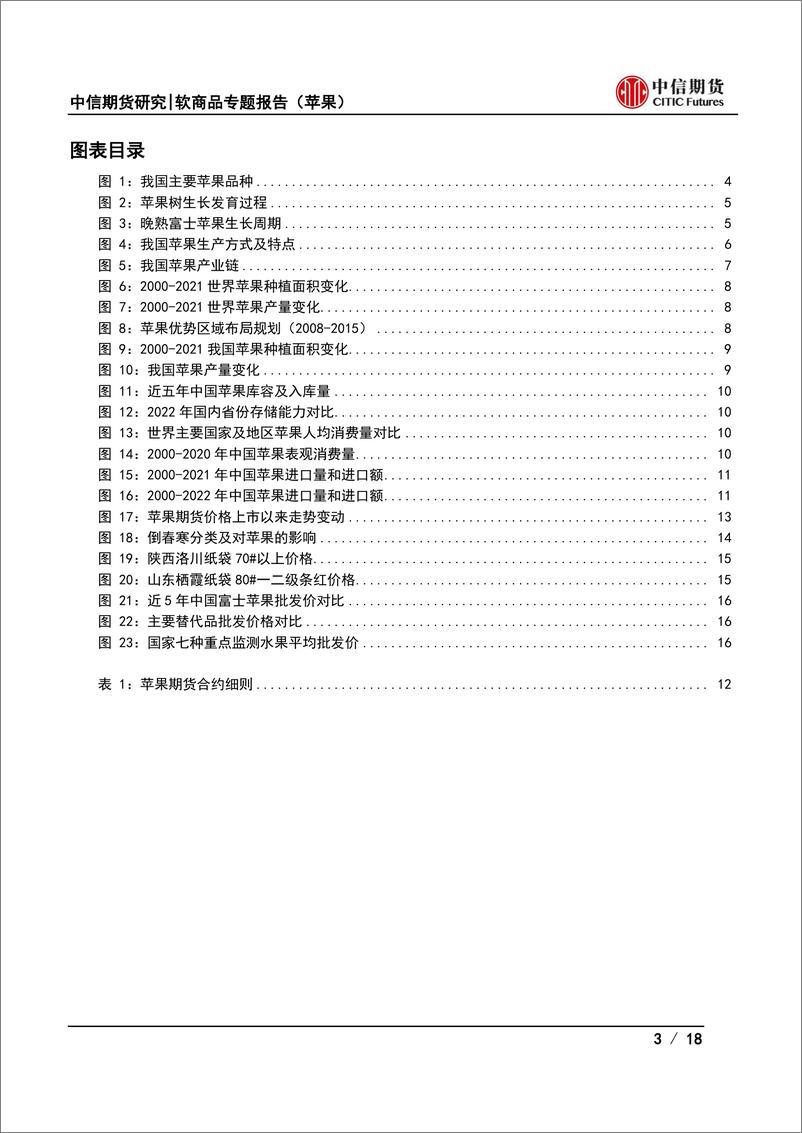 《软商品专题报告（苹果）：走近苹果系列（一），产业链及期货研究框架-20230227-中信期货-18页》 - 第4页预览图